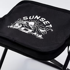 Portable Folding Iron Stool for Outdoor Fishing Picnic