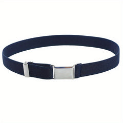 Stretch Belt for Jeans Pants Elastic Adjustable Buckle Belt