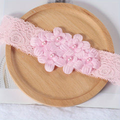 Baby Girl Headband Elastic Hairband Newborn Head Flower Toddler Headwear