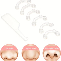 Nose Up Lifting Shaping Clip Beauty Tool Corrector Bridge No Pain 3 Pair
