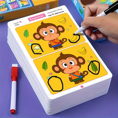Concentration Training Game Cards for Focus Fun