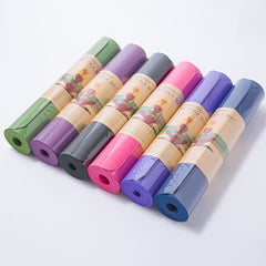 1pc Non slip Shock Absorption Yoga Mat Widen Thicken Fitness Mat Home Sports