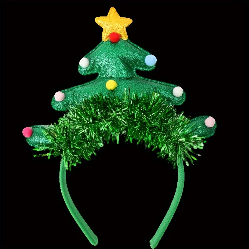 Christmas Cartoon Hairpin Funny Headwear Party Dress Up