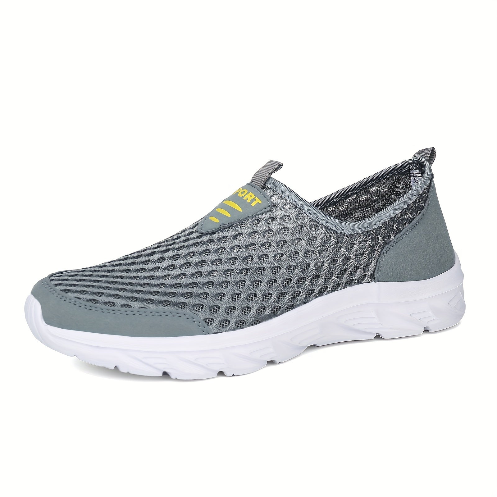 Men's Breathable Mesh Walking Shoes Slip On Sneakers