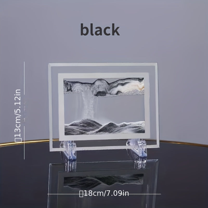 Square 3D Sand Painting Office Gift