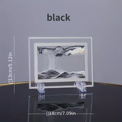 Square 3D Sand Painting Office Gift