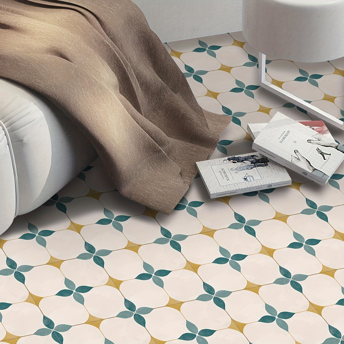 Colorful Nordic Style Non-slip Floor Stickers - Set of 9