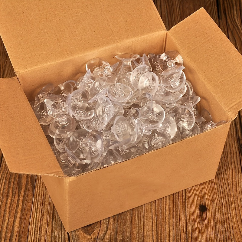 50pcs Clear Suction Cups for Fish Tanks Windows and Weddings 30 40mm