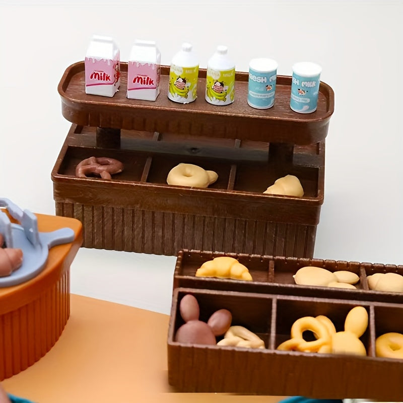 Doll House Coffee Series Play House Toys Simulative Bakery Interactive Game Toys