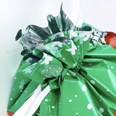 Christmas Drawstring Gift Bag Santa Claus Candy Bag 1pc