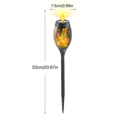 4 Pack Solar Torch Lamp Halloween IP65 Waterproof Garden Decor