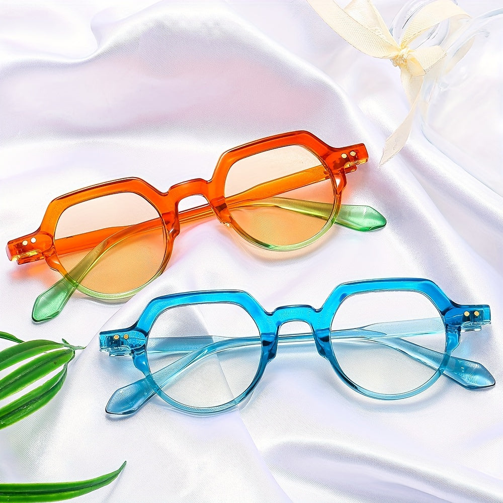 Retro Round Frame Sunglasses for Party