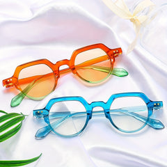 Retro Round Frame Sunglasses for Party