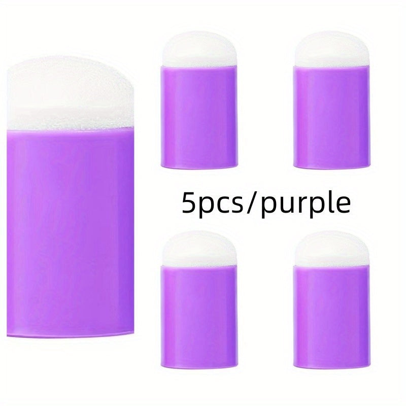 5pcs Finger Painting Sponge Daubers Art Painting Sponges Ink Pad Watercolor Pain