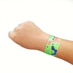 12pcs Dinosaur Slap Bracelets Kids Party Favors Boys Girls Birthday