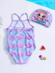 Mermaid Princess Bikini Swimsuit for Girls