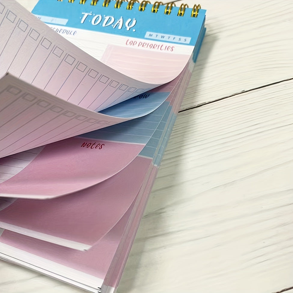 Office Memo Pad Double Coil Sticky Note Notebook Planner Journal