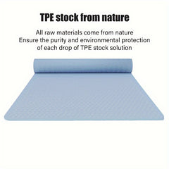 TPE Non-slip Yoga Mat 183x72x24in