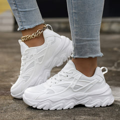 Women's Heighten Chunky Sneakers Casual Versatile Lightweight Running Shoes