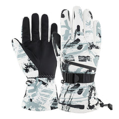 NEWTAG Thermal Gloves Waterproof Fleece Touch Screen Motorcycle Gloves