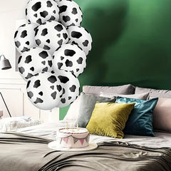 50 Cow Print Balloons 12 Inch for Cow Themed Party