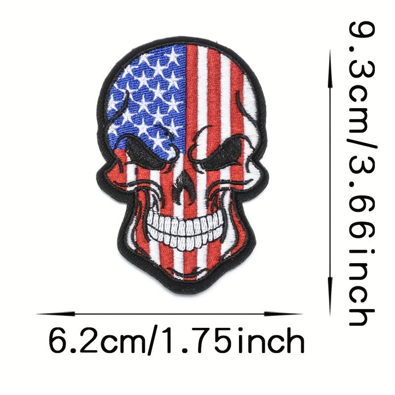 Embroidered Applique Fastener Hook & Loop Patch for Clothing