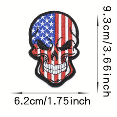 Embroidered Applique Fastener Hook & Loop Patch for Clothing