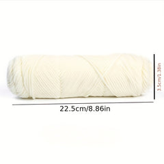 100 Acrylic Eight-strand Milk Cotton Scarf Yarn for Crocheting and Knitting