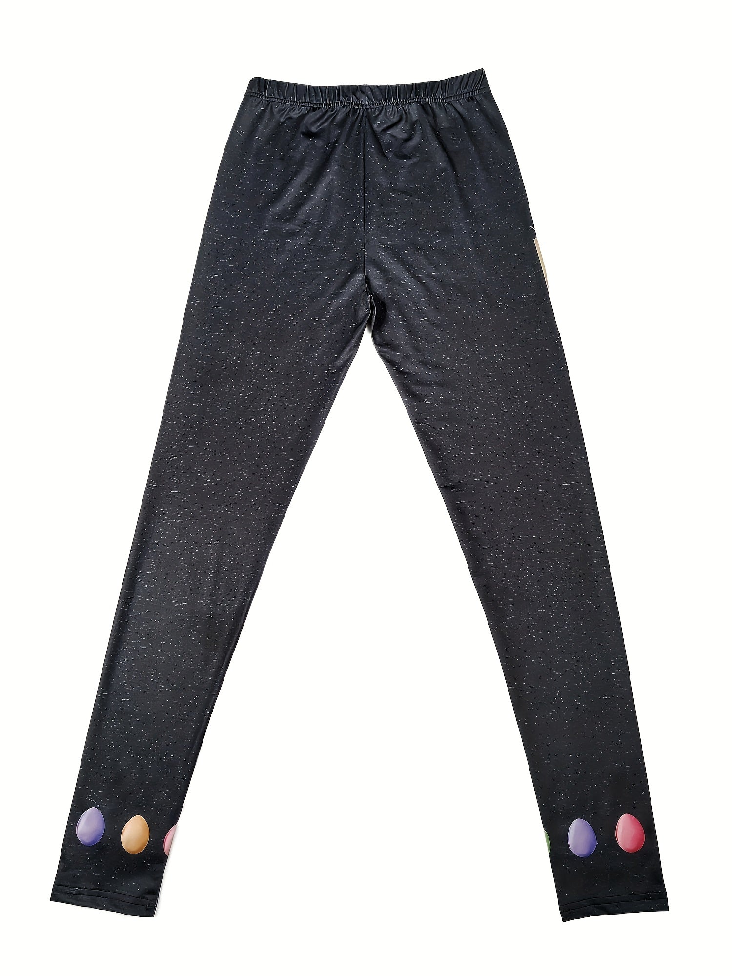 Rabbit Print High Waist Leggings for Women