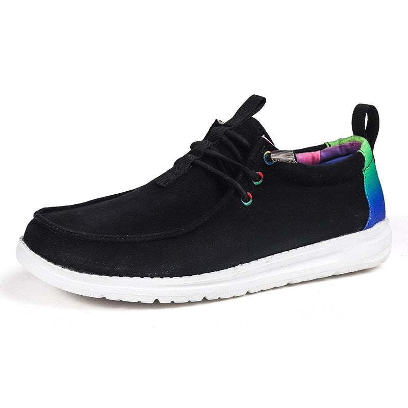 Men's Lightweight Loafer Shoes with Shoelaces