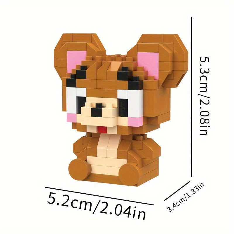 Small Cartoon Building Blocks Compatible Toys Birthday Holiday