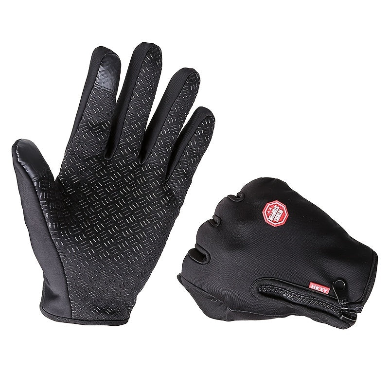 Warm Waterproof Touch Screen Gloves for Winter Outdoor Activities