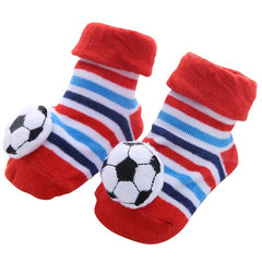 Baby Cartoon Floor Socks, Autumn & Winter, 1 Pair