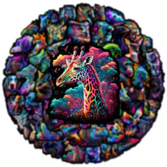 50pcs Casual Colorful Animal Series Stickers for Youth