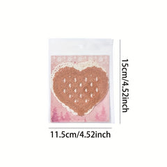 10 Sheets Vintage Lace Hollow Out Scrapbook Paper Non sticky Note Card