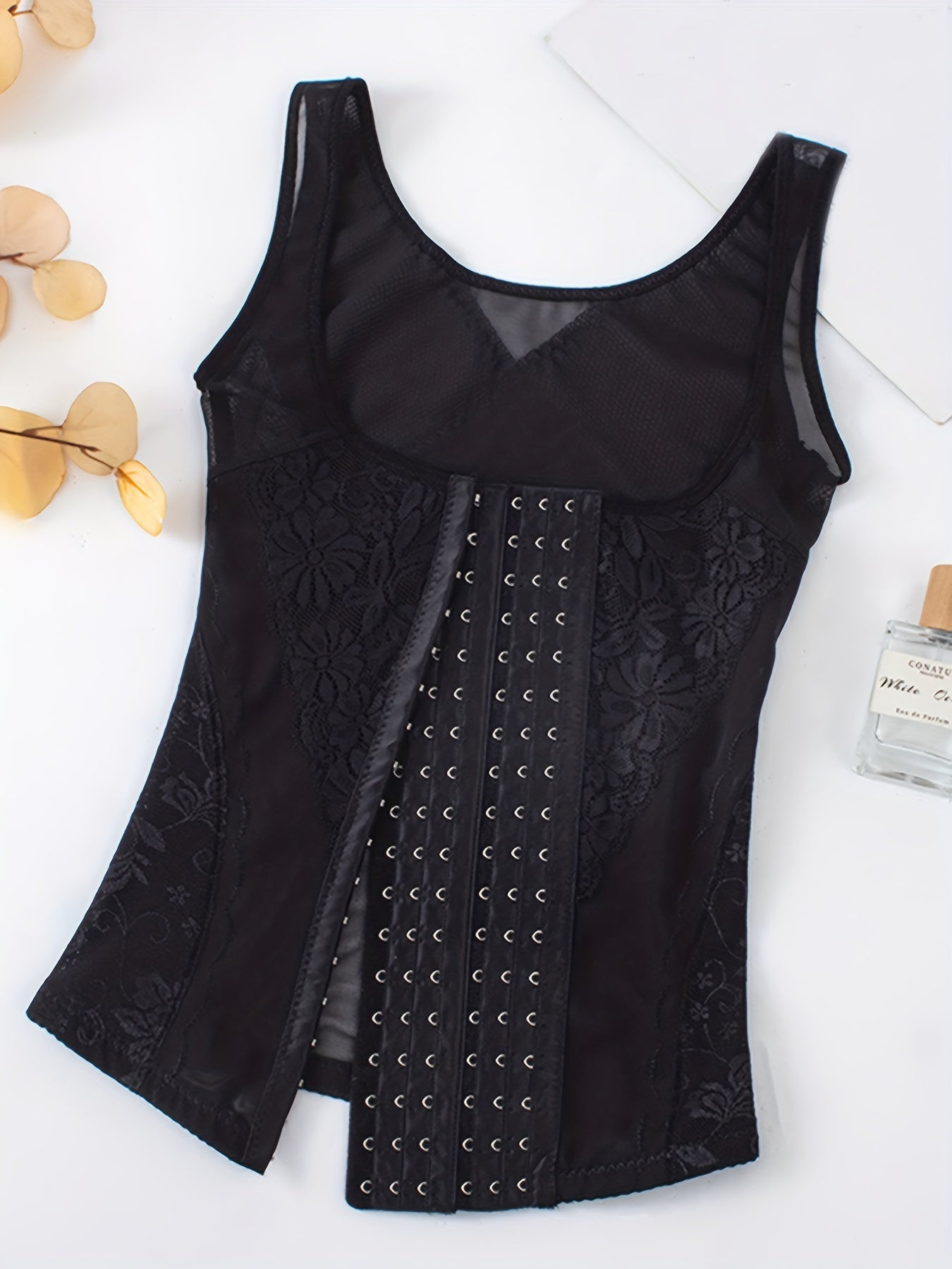Lace Shaping Tank Top Tummy Control Open Bust Slimmer Underwear