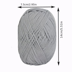 48g Cotton Yarn for Knitting Crochet DIY Hand Sweater Weave Thread