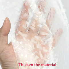 Waterproof 3D Shower Curtain with Metal Grommet, Thickened Fabric