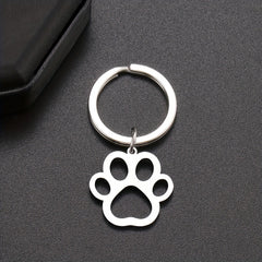 Cartoon Dog Paw Keychain - Stylish Accessory for Bags and Keys