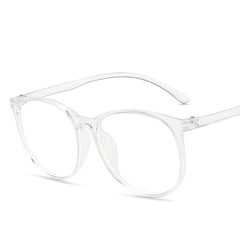 Retro Round Frame Anti Light Eyeglasses