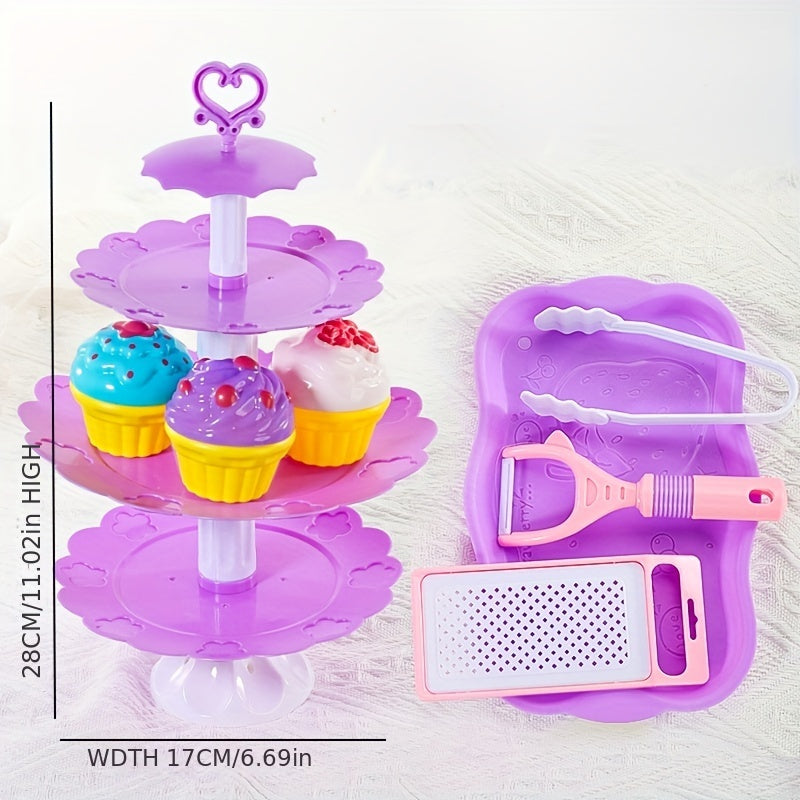 Kids Kitchen Cutting And Chopping Play Set