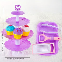 Kids Kitchen Cutting And Chopping Play Set