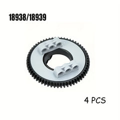 4pcs Gear Technical Turntable Platform for Kids' Toys