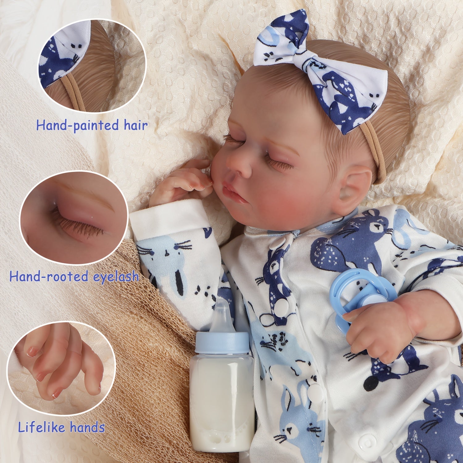 Realistic Reborn Baby Dolls 45 Real Look Girl Dolls Great Birthday Gift