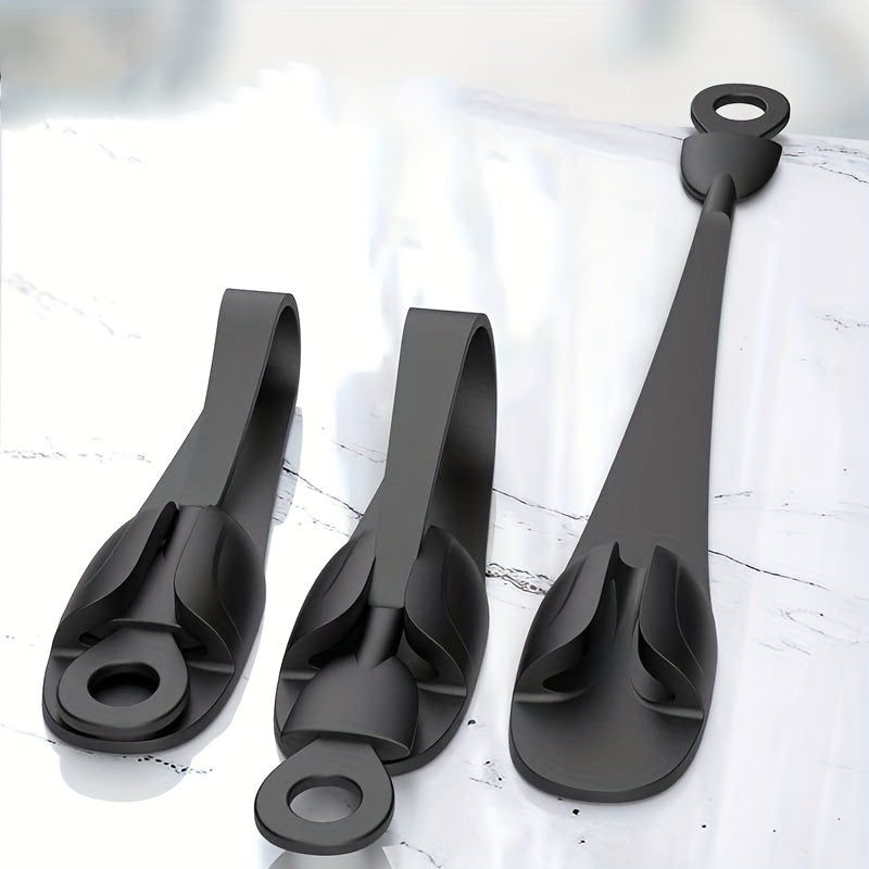 Tangle 3 Pack Cable Clips Organize & Secure Cords for Clean Workspace