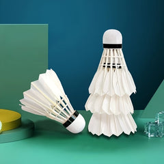 3pcs Durable Badminton Shuttlecocks Indoor Outdoor Training Nylon Material