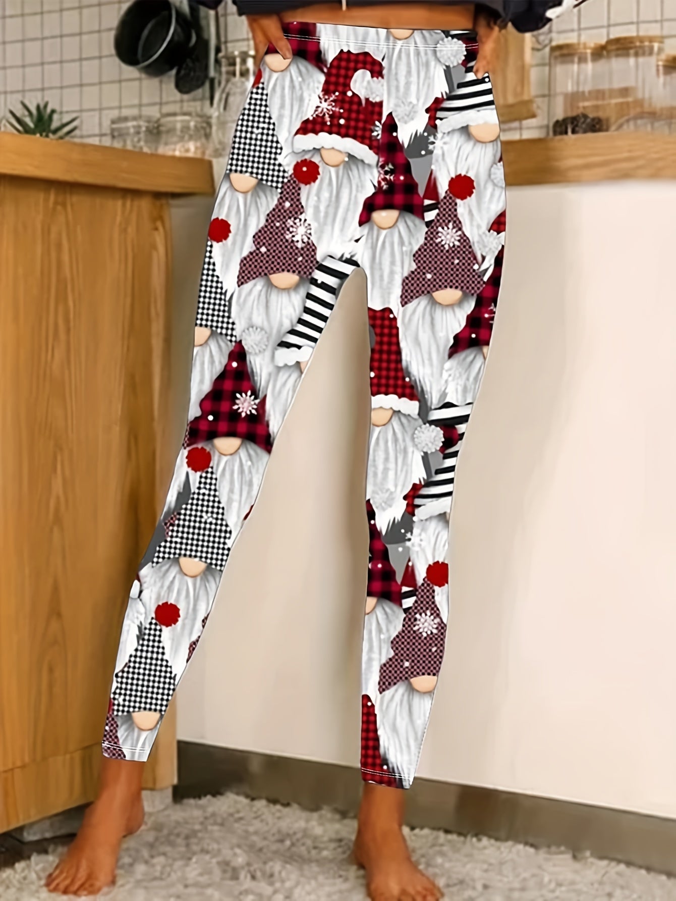 Dwarf Print High Rise Leggings