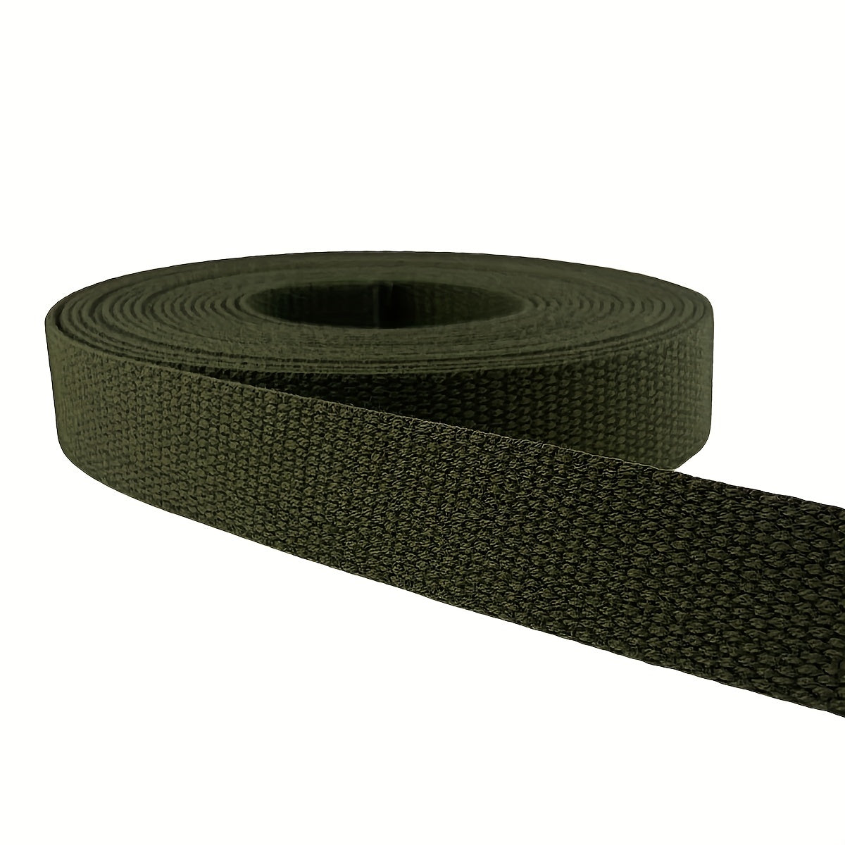 10M x 2.5cm Heavy Cotton Webbing Roll DIY Craft Backpack Parts