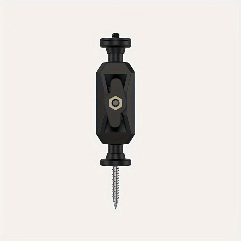 Trail Camera Mount 360 Degrees Rotating Tree Holder Screw Mounting Bracket