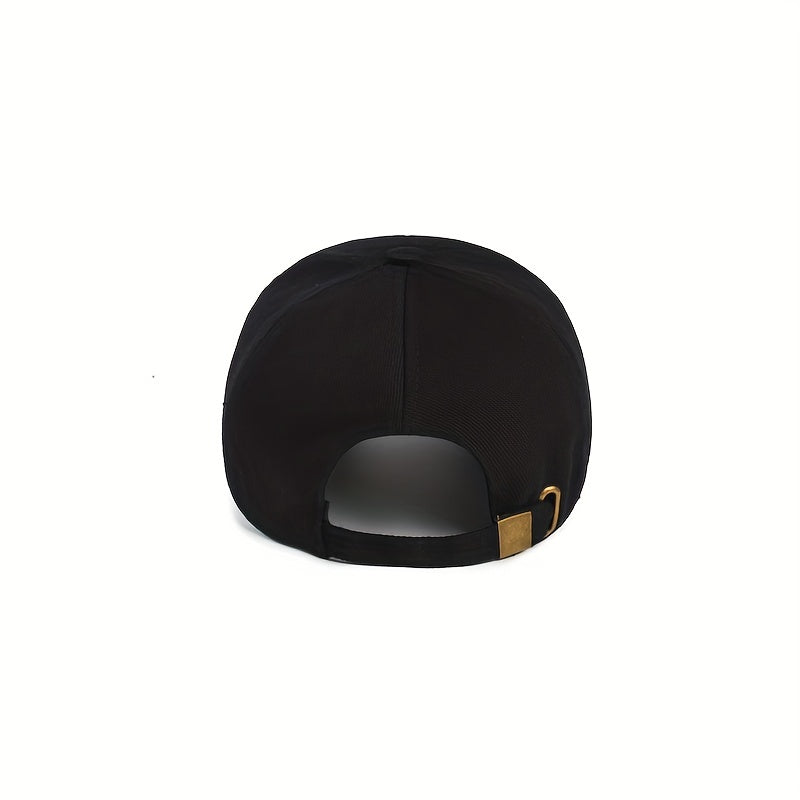 Unisex Baseball Cap Sunscreen Outdoor Solid Hat